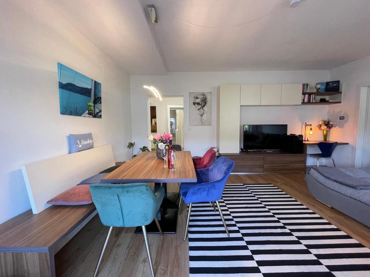 Seewohnung Lucia - Mit Seezugang Annenheim Exterior foto